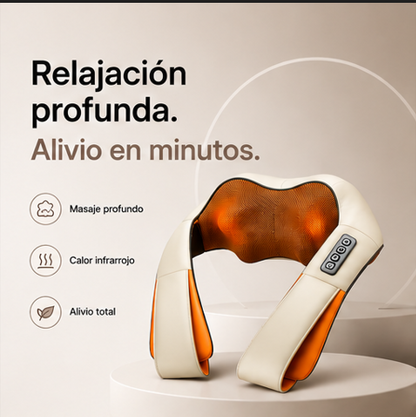 MASAJEADOR CON SOPORTE PARA BRAZOS
