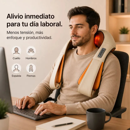 MASAJEADOR CON SOPORTE PARA BRAZOS