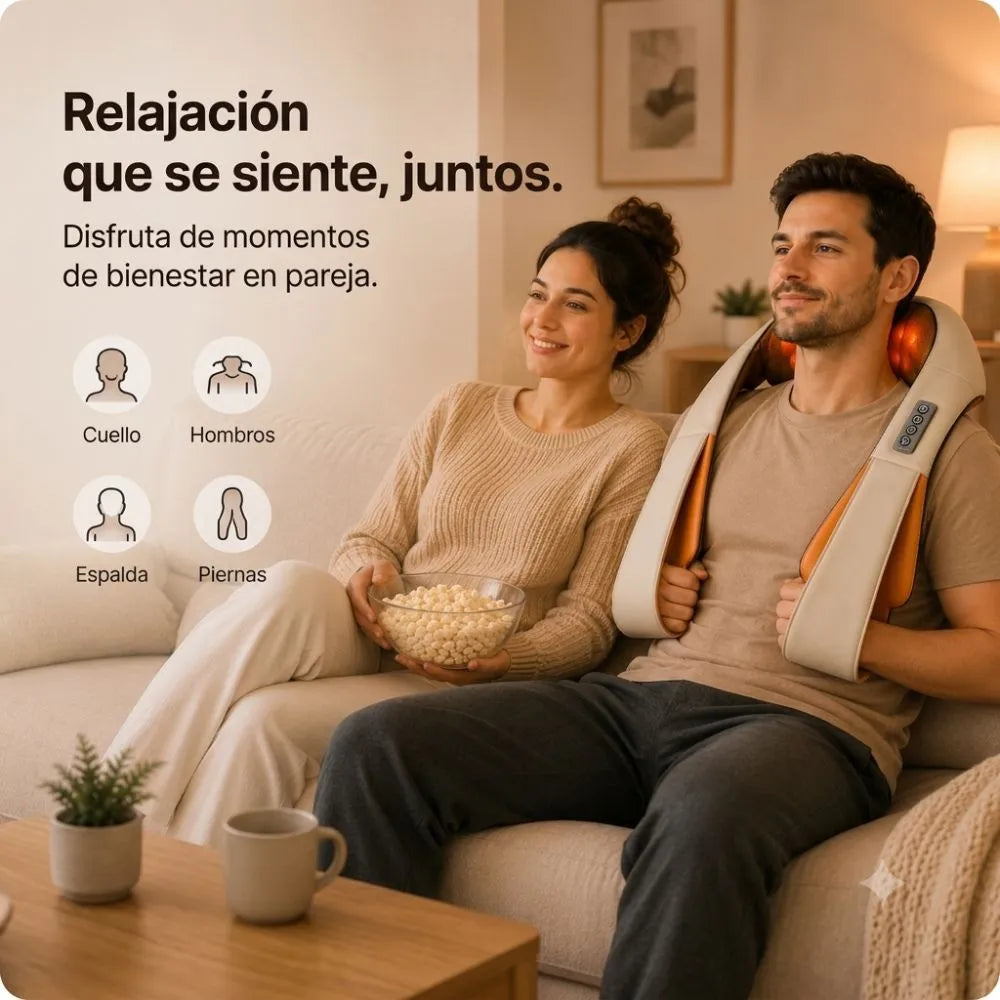 MASAJEADOR CON SOPORTE PARA BRAZOS