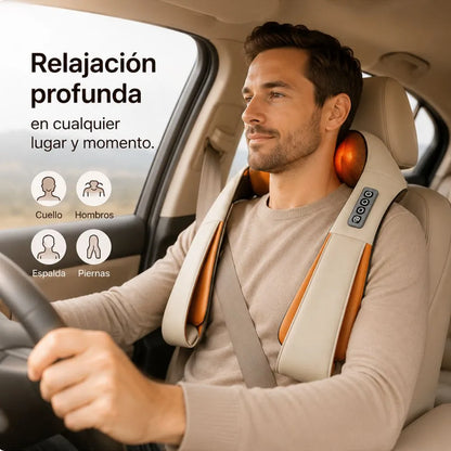 MASAJEADOR CON SOPORTE PARA BRAZOS